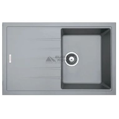 FABIANO Кухонная мойка Classic 78x50 Grey Metallic (8221.301.0785)