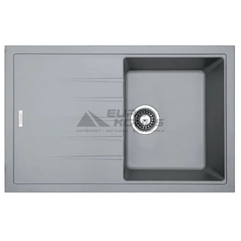 FABIANO Кухонная мойка Classic 78x50 Grey Metallic (8221.301.0785)