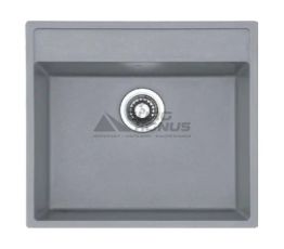 FABIANO Кухонная мойка Quadro 56x51 Grey Metallic (8221.301.0788)