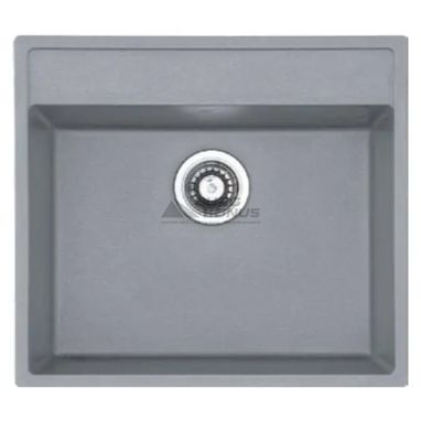 FABIANO Кухонная мойка Quadro 56x51 Grey Metallic (8221.301.0788)
