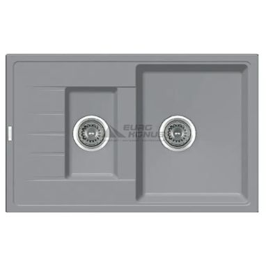 FABIANO Кухонная мойка Classic 78x50x15 Grey Metallic (8221.201.0069)
