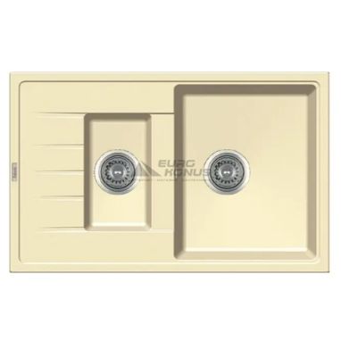 FABIANO Кухонная мойка Classic 78x50x15 Cream (8221.201.0474)