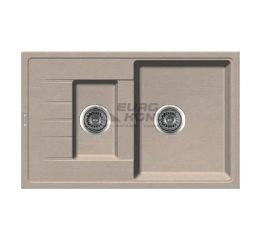 FABIANO Кухонная мойка Classic 78x50x15 Beige (8221.201.0475)