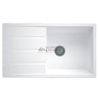 FABIANO Кухонная мойка Classic 86x50 XL Alpine White (8221.201.0132)