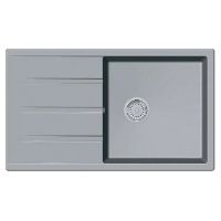 FABIANO Кухонная мойка Classic 86x50 XL Grey Metallic (8221.201.0135)