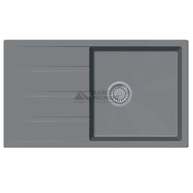 FABIANO Кухонная мойка Classic 86x50 XL Beton (8221.201.0680)