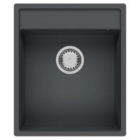 FABIANO Кухонная мойка Cubix 44x52 без крыла Titanium (8221.201.0967)