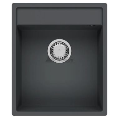FABIANO Кухонная мойка Cubix 44x52 без крыла Titanium (8221.201.0967)