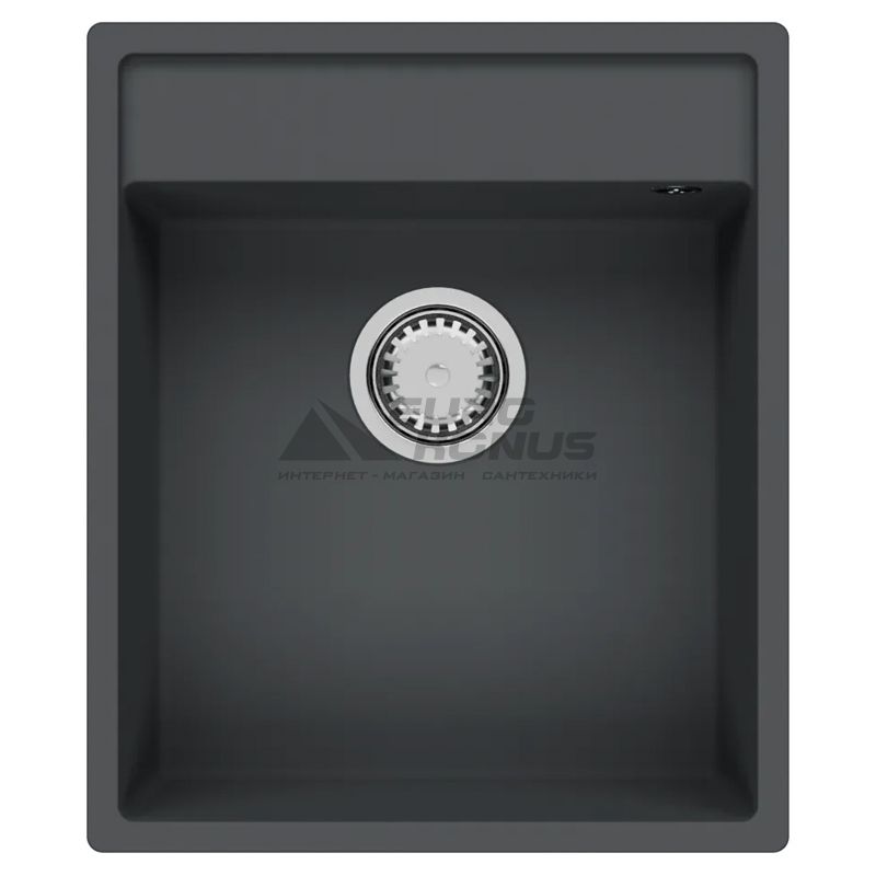 FABIANO Кухонная мойка Cubix 44x52 без крыла Titanium (8221.201.0967)