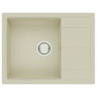 FABIANO Кухонная мойка Cubix 65x50 оборотная Cream (8221.201.0971)