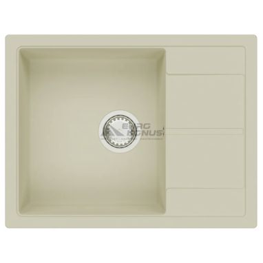 FABIANO Кухонная мойка Cubix 65x50 оборотная Cream (8221.201.0971)