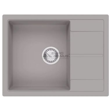 FABIANO Кухонная мойка Cubix 65x50 оборотная Beton (8221.201.0975)
