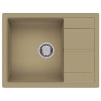 FABIANO Кухонная мойка Cubix 65x50 оборотная Beige (8221.201.0984)
