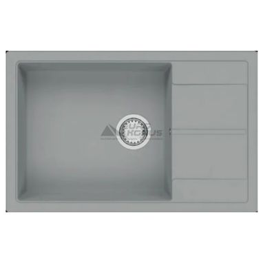 FABIANO Кухонная мойка Cubix 78x50 XL оборотная Grey Metallic (8221.201.0964)