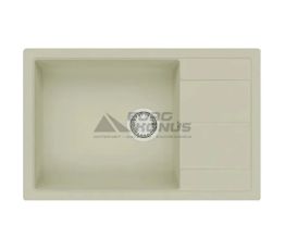 FABIANO Кухонная мойка Cubix 78x50 XL оборотная Cream (8221.201.0965)