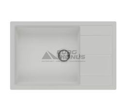 FABIANO Кухонная мойка Cubix 78x50 XL оборотная Alpine White (8221.201.0983)