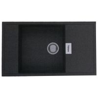 FABIANO Кухонная мойка Navio 86x50 XL оборотная Antracit (8221.201.0949)