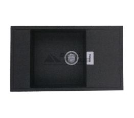 FABIANO Кухонная мойка Navio 86x50 XL оборотная Antracit (8221.201.0949)