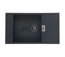 FABIANO Кухонная мойка Navio 86x50 XL оборотная Titanium (8221.201.0993)