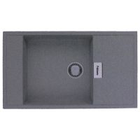 FABIANO Кухонная мойка Navio 86x50 XL оборотная Grey Metallic (8221.201.0994)