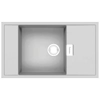 FABIANO Кухонная мойка Navio 86x50 XL оборотная Alpine White (8221.201.0996)