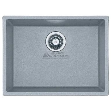 FABIANO Кухонная мойка Quadro 53x46 Grey Metallic (8221.301.0786)