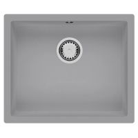 FABIANO Кухонная мойка Quadro 55x46 без крыла Grey Metallic (8221.201.0948)