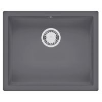 FABIANO Кухонная мойка Quadro 55x46 без крыла Titanium (8221.201.0962)