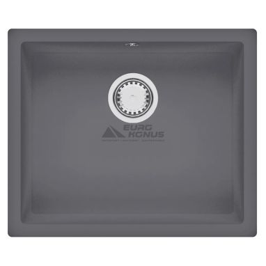 FABIANO Кухонная мойка Quadro 55x46 без крыла Titanium (8221.201.0962)