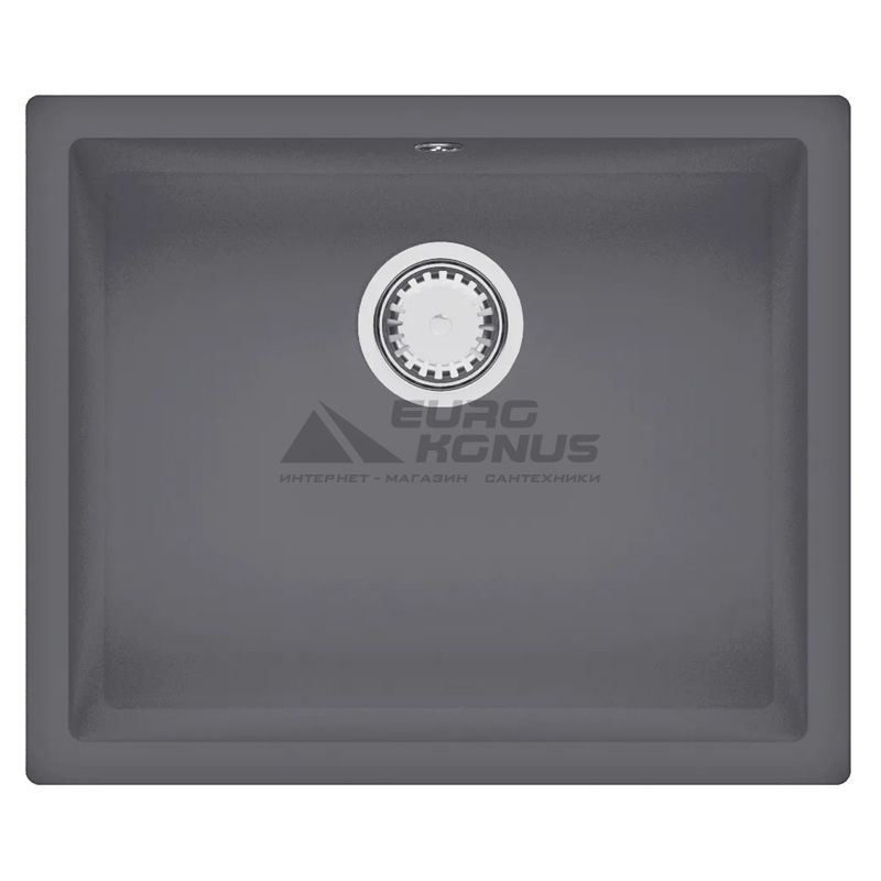 FABIANO Кухонная мойка Quadro 55x46 без крыла Titanium (8221.201.0962)
