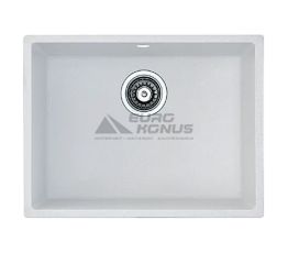 FABIANO Кухонная мойка Quadro 61x46 без крыла Alpine White (8221.301.0933)