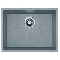 FABIANO Кухонная мойка Quadro 61x46 без крыла Titanium (8221.301.0940)