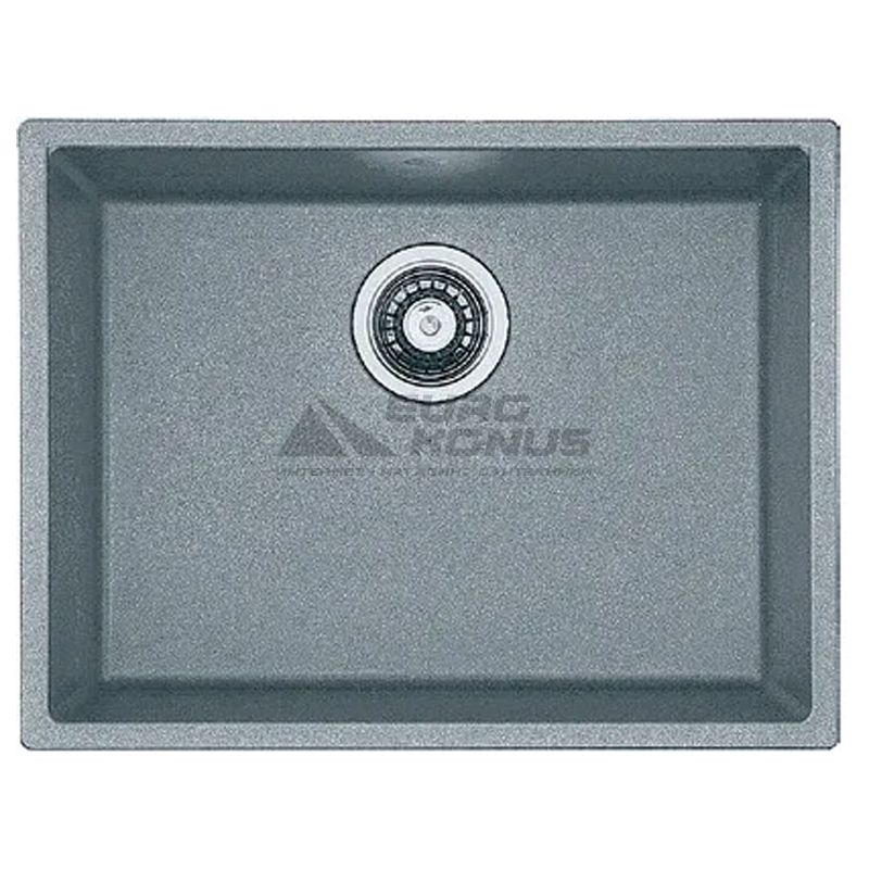 FABIANO Кухонная мойка Quadro 61x46 без крыла Titanium (8221.301.0940)
