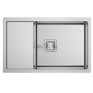 FABIANO Кухонная мойка Quadro 70D оборотная матово-полированная (8216.401.0832)