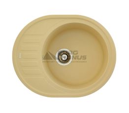 FABIANO Кухонная мойка Arc 62x50 Cream (8221.401.0465)
