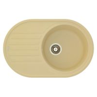 FABIANO Кухонная мойка Arc 77x50 Cream (8221.401.0468)