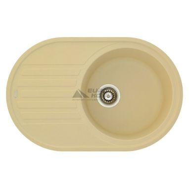 FABIANO Кухонная мойка Arc 77x50 Cream (8221.401.0468)