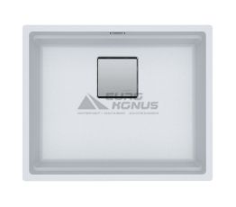 FRANKE Мойка под столешницу для кухни Kubus 2 KNG 110-52 без крыла белый (125.0517.046)