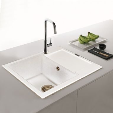 FRANKE Мойка врезная для кухни MARIS MRG 611-62 оборотная белый (114.0381.002)
