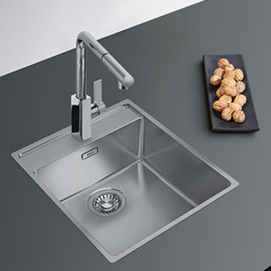 FRANKE Мойка врезная для кухни MARIS MRX 210-40 TL без крыла полированная (127.0598.748)