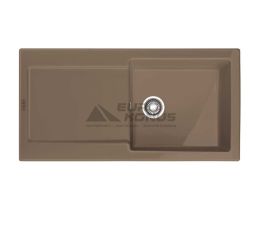 FRANKE Мойка врезная для кухни MARIS MRK 611-100 оборотная капучино (124.0335.697)