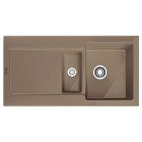 FRANKE Мойка врезная для кухни MARIS MRK 651-100 оборотная капучино (124.0335.702)
