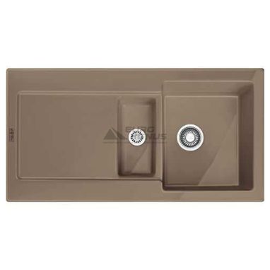 FRANKE Мойка врезная для кухни MARIS MRK 651-100 оборотная капучино (124.0335.702)