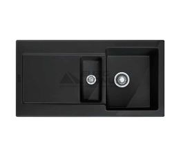 FRANKE Мойка врезная для кухни MARIS MRK 651-100 оборотная оникс (124.0335.704)