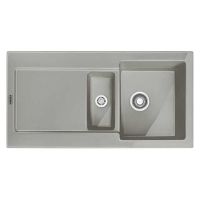 FRANKE Мойка врезная для кухни MARIS MRK 651-100 оборотная серый матовый (124.0380.251)