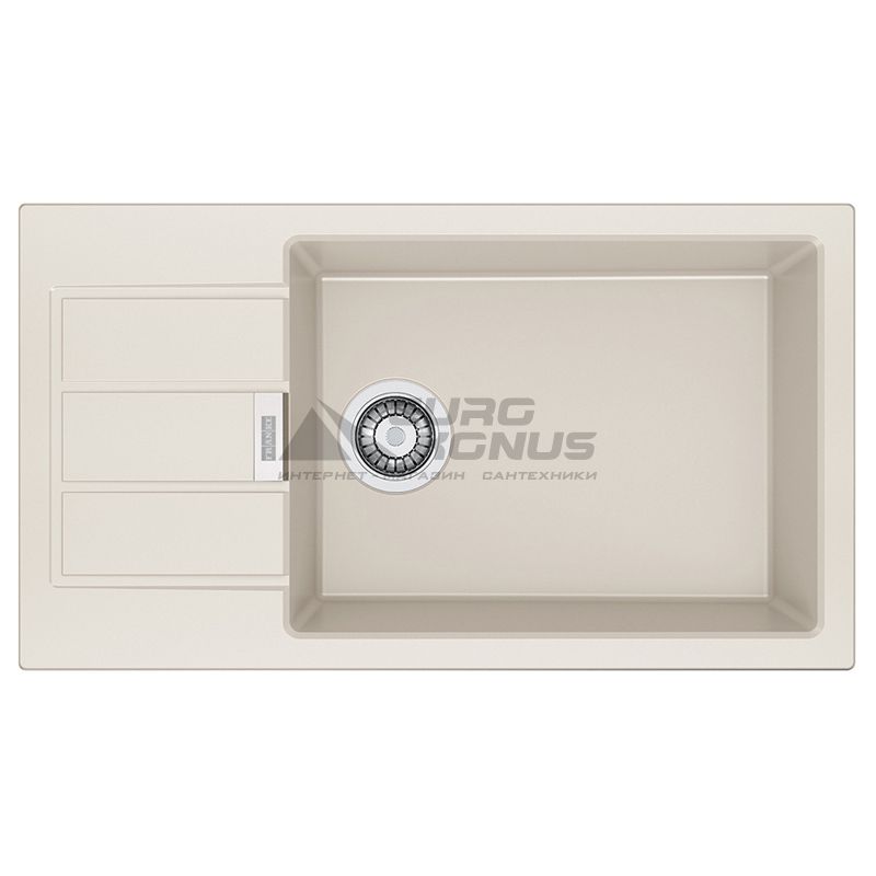 FRANKE Мойка врезная для кухни SIRIUS 2.0 S2D Slim 611-78 XL оборотная маскарпоне (143.0627.386)