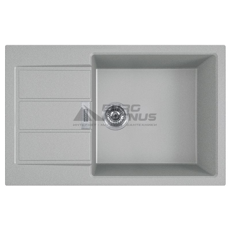 FRANKE Мойка врезная для кухни SIRIUS 2.0 S2D 611-78 XL оборотная серый (143.0621.339)