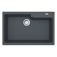 FRANKE Мойка врезная для кухни Urban UBG 610-78 без крыла графит (114.0574.958)