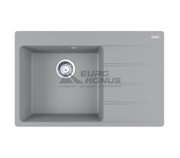 FRANKE Мойка врезная для кухни CENTRO CNG 611-78 TL правое крыло серый камень (114.0630.477)