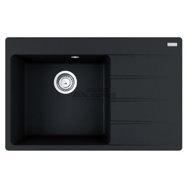 FRANKE Мойка врезная для кухни CENTRO CNG 611-78 TL правое крыло оникс (114.0630.479)